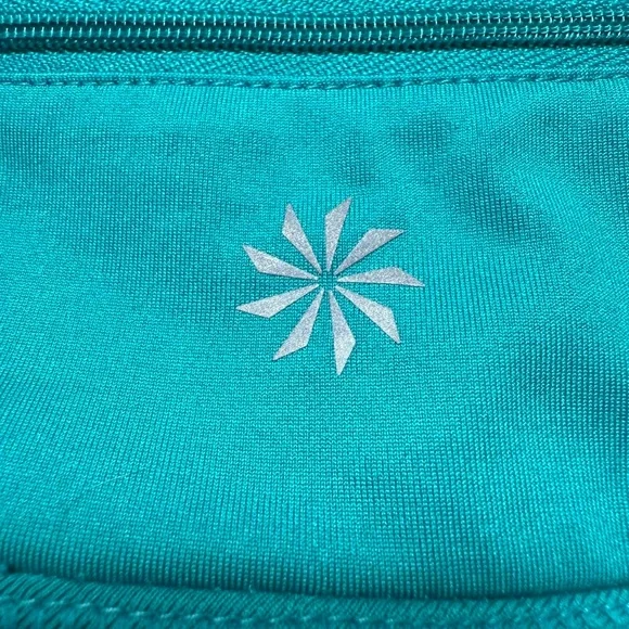 Teal Athleta Skort with Built-in Shorts & Stretchy Waistband Size S Tennis Golf - Picture 5 of 8